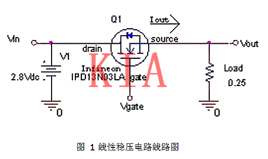 MOSFET，線性穩壓電路