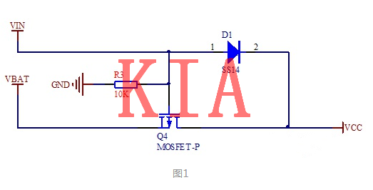 MOS管應用之雙電源自動切換電路分享-KIA MOS管