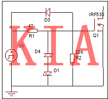 MOS管門極驅動電路及MOSFET驅動簡便計算-KIA MOS管