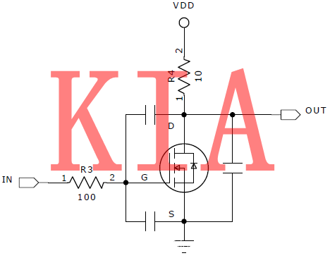 MOS管，等效模型