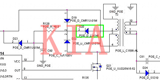二極管反向串聯