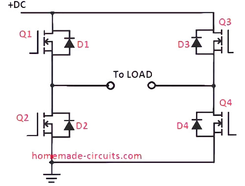 電路設計：MOSFET內部二極管應用逆變器-KIA MOS管