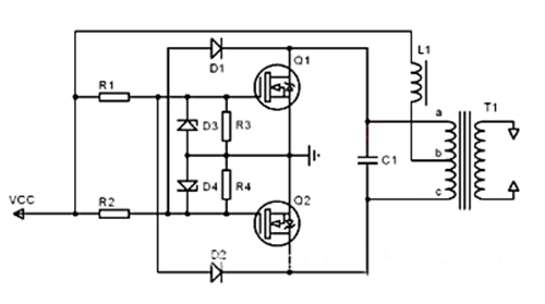 zvs電路圖，ZVS電路原理（零電壓開關）-KIA MOS管