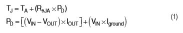 芯片結溫,芯片結溫計算