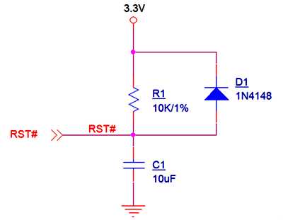 RC復(fù)位電路時間計算