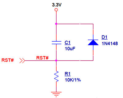RC復(fù)位電路時間計算