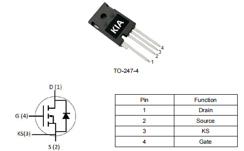 ?80n120參數,KSZ080N120A中文資料,充電樁MOS管??-KIA MOS管