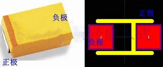 鉭電容正負(fù)極,標(biāo)識圖 鉭電容正負(fù)極,標(biāo)識圖
