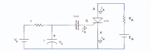 可控硅觸發(fā)電路