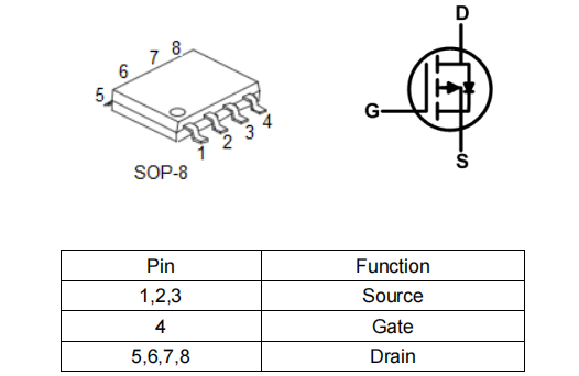 高速線路驅動器,4403mos管,?-5A-30V SOP-8,KPE4403B-KIA MOS管