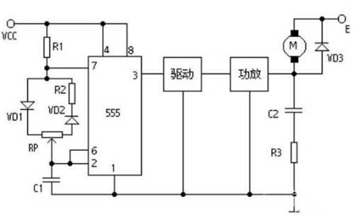 PWM調速器電路