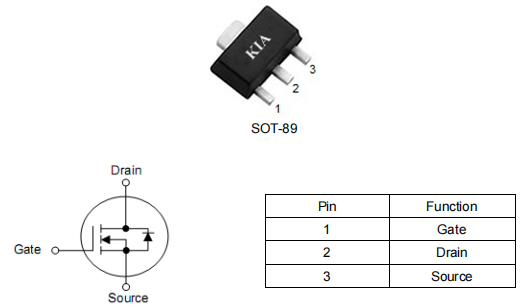 電源管理mos管,30a40v,8104場效應管,KNS8104A參數-KIA MOS管
