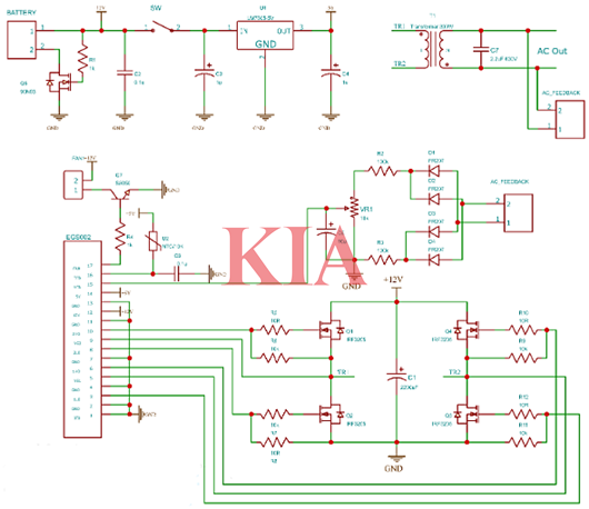 正弦波逆變器原理,正弦波逆變器電路圖-KIA MOS管