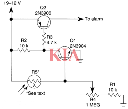 光電傳感器電路圖,原理詳解-KIA MOS管