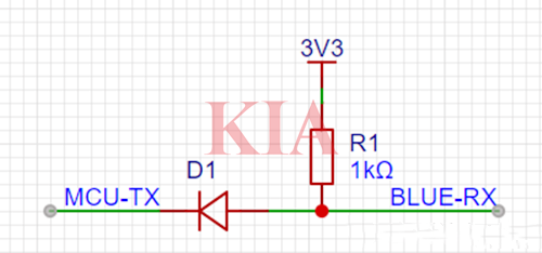 二極管電平轉換電路圖,電路原理詳解-KIA MOS管